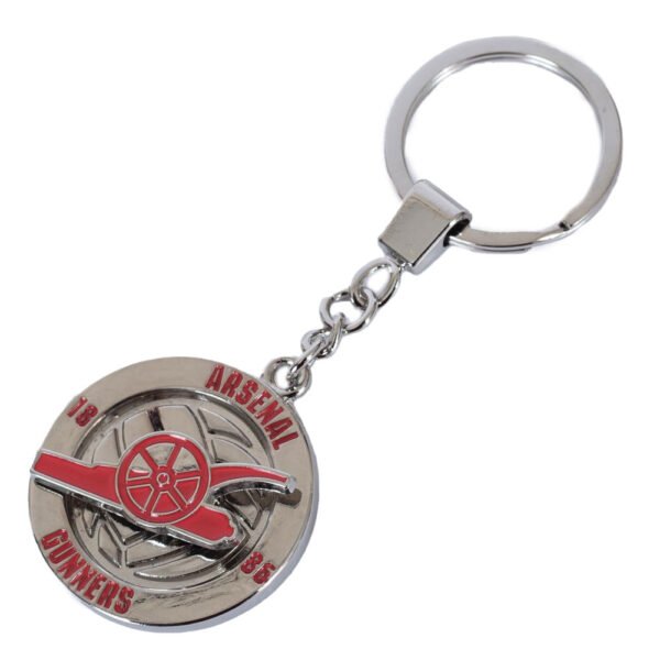 TM-07409-Arsenal-FC-Fidget-Spinner-Keyring-1 Official Arsenal FC Fidget Spinner Keyring