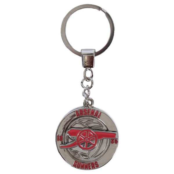 TM-07409-Arsenal-FC-Fidget-Spinner-Keyring-2 Official Arsenal FC Fidget Spinner Keyring
