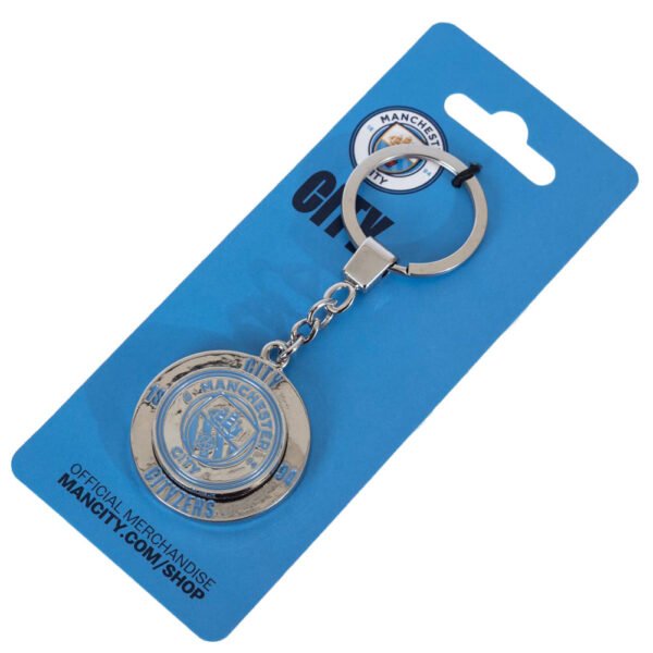 TM-07412-Manchester-City-FC-Fidget-Spinner-Keyring-4 Official Manchester City FC Fidget Spinner Keyring