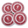 Official Arsenal FC Liverpool FC 4pk Ceramic Coaster Set