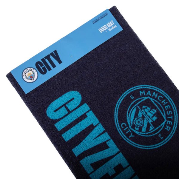 TM-07420-Manchester-City-FC-Doormat-2 Official Manchester City FC Loop Pile Doormat