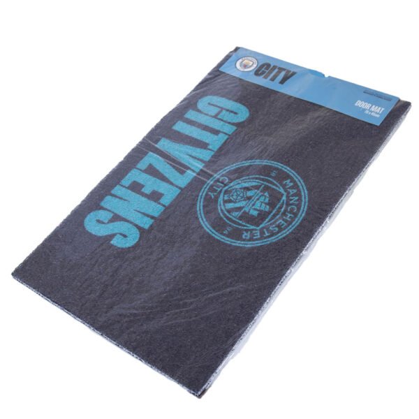TM-07420-Manchester-City-FC-Doormat-3 Official Manchester City FC Loop Pile Doormat