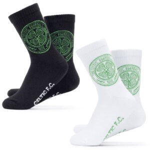 TM-07424-Celtic-FC-Twin-Pack-Sports-Socks Official Celtic FC Twin Pack Sports Socks 7-11