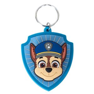 TM-07426-Paw-Patrol-Chase-Spinning-PVC-Keyring Official Paw Patrol Chase PVC Spinner Keyring