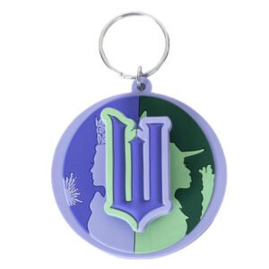 TM-07432-Wicked-PVC-Spinner-Keyring Official Wicked PVC Spinner Keyring