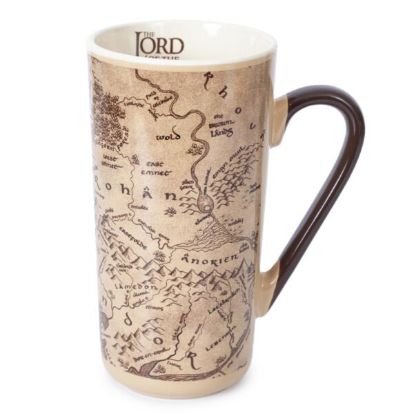 Official The Lord Of The Rings Map Grande Latte Mug
