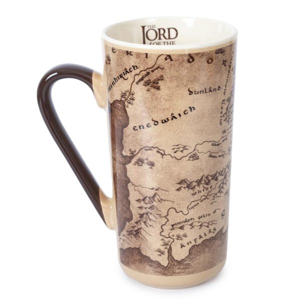Official The Lord Of The Rings Map Grande Latte Mug
