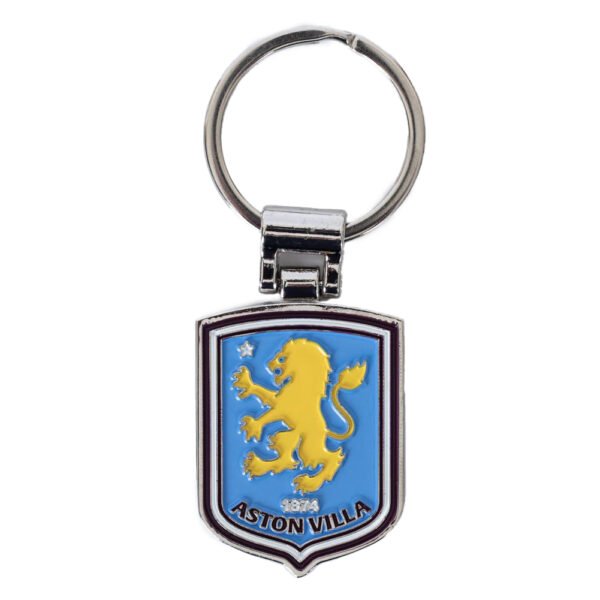 TM-07442-Aston-Villa-FC-Boxed-Crest-Keyring-1 Official Aston Villa FC Boxed Crest Keyring