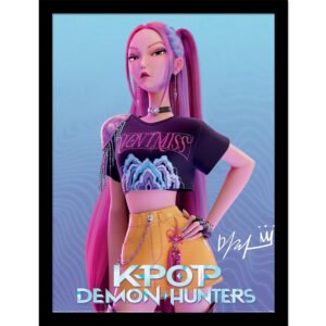 TM-07448-K-Pop-Demon-Hunters-Mira-Picture-16-x-12 Official K-POP Demon Hunters Mira Picture 16 x 12