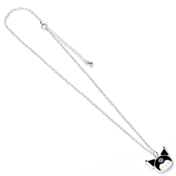 TM-07460-Hello-Kitty-Silver-Plated-Necklace-Kuromi-1 Official Kuromi Silver Plated Necklace