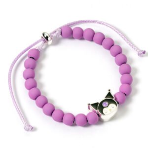 TM-07463-Hello-Kitty-Bead-Bracelet-Kuromi Official Kuromi Bead Bracelet