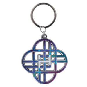 TM-07474-K-POP-Demon-Hunters-Metal-Keyring Official K-POP Demon Hunters Metal Keyring