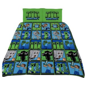 Official Minecraft Double Duvet Set