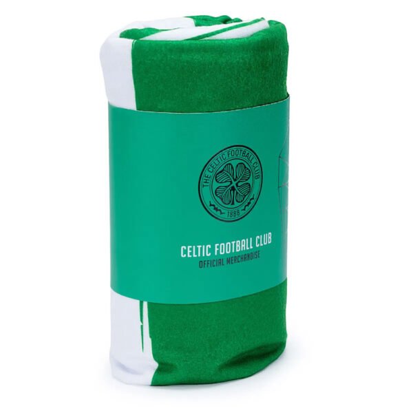 TM-07495-Celtic-FC-Hoop-Polar-Fleece-Blanket Official Celtic FC Hoop Polar Fleece Blanket