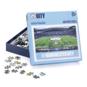 TM-07502-Manchester-City-FC-500pc-Puzzle Official Manchester City FC 500pc Puzzle