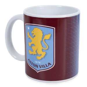 TM-07504-Aston-Villa-FC-Halftone-Mug Official Aston Villa FC Halftone Mug