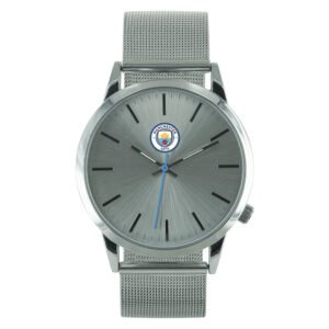 Official Manchester City FC Mens Mesh Strap Watch
