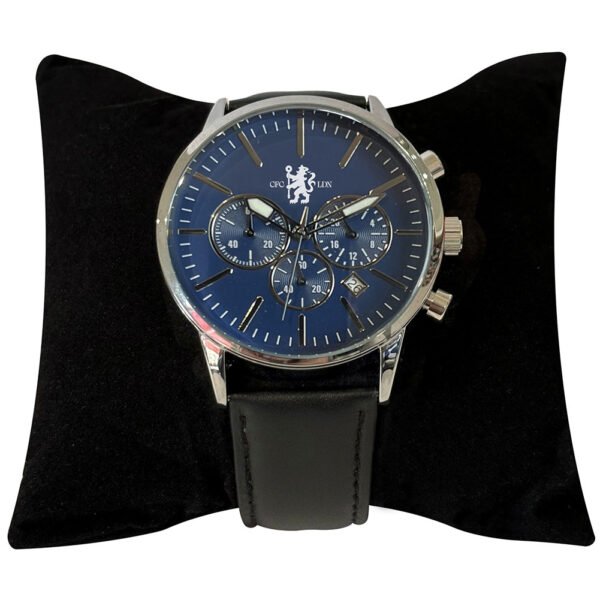 TM-07508-Chelsea-FC-High-End-Chronograph-Watch-Black-2 Official Chelsea FC High End Chronograph Leather Watch