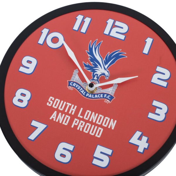 TM-07511-Crystal-Palace-FC-Wall-Clock-1 Official Crystal Palace FC Wall Clock