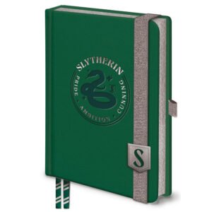 TM-07527-Harry-Potter-Slytherin-Premium-Notebook Official Harry Potter Slytherin Premium Notebook