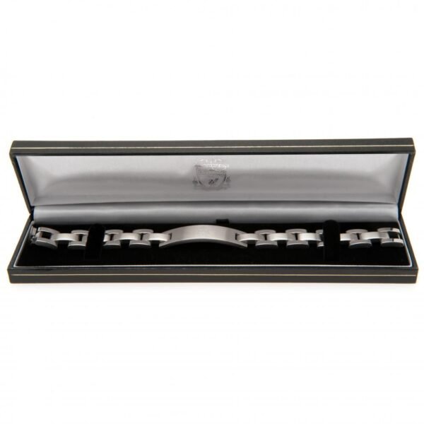 Official Liverpool FC Crest Stainless Steel Bracelet