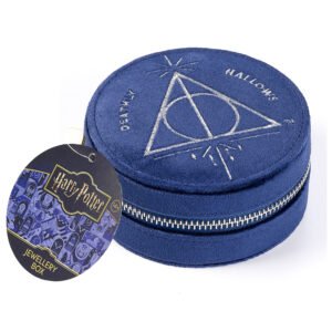 Official Harry Potter Deathly Hallows Velvet Jewellery Box