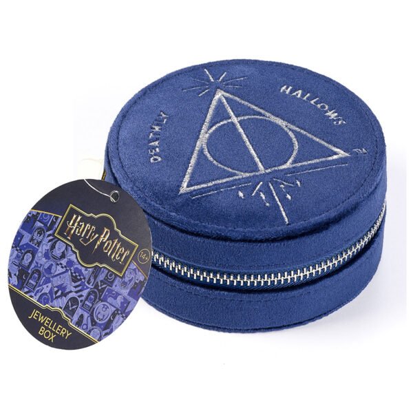 Official Harry Potter Deathly Hallows Velvet Jewellery Box