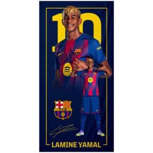 Official FC Barcelona Lamine Yamal Towel
