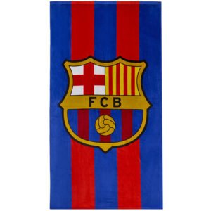 TM-07742-FC-Barcelona-Crest-Towel Official FC Barcelona Crest Towel