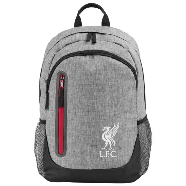 Official Liverpool FC Heather Grey Backpack