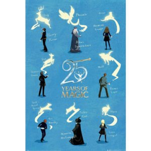 TM-07773-Harry-Potter-25-Years-Poster-60 Official Harry Potter 25 Years Poster 60