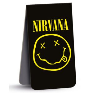 TM-07785-Nirvana-Magnetic-Bookmark Official Nirvana Magnetic Bookmark
