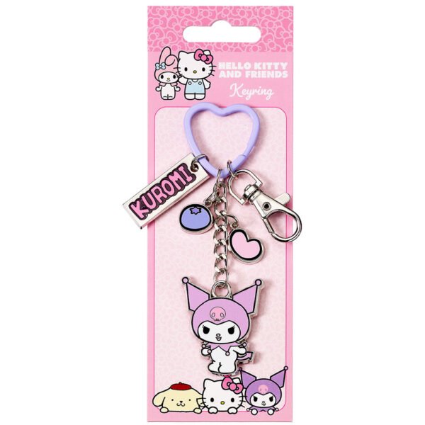Official Kuromi Charm Keyring