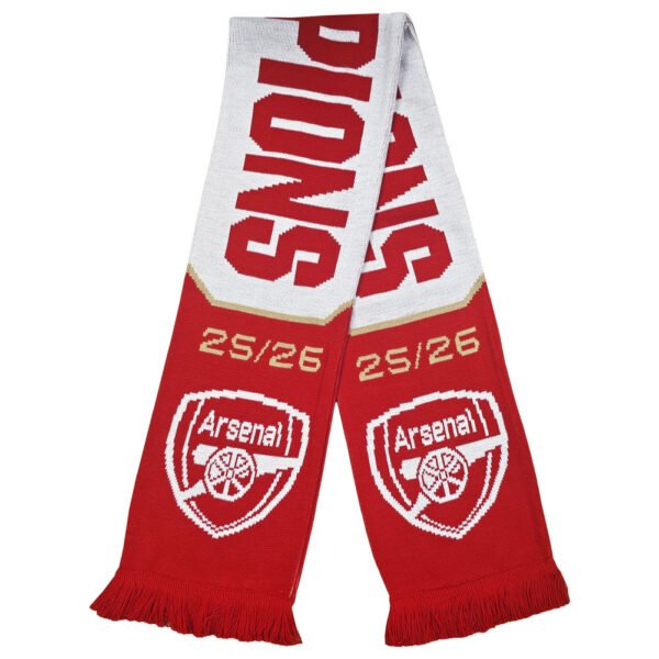 TM-07807-Arsenal-FC-Champions-Scarf-1 Official Arsenal FC Champions Scarf