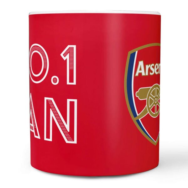 TM-07828-Arsenal-FC-No.1-Fan-Mug-1 Official Arsenal FC No.1 Fan Mug