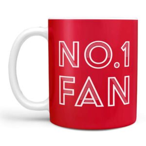 TM-07828-Arsenal-FC-No.1-Fan-Mug Official Arsenal FC No.1 Fan Mug