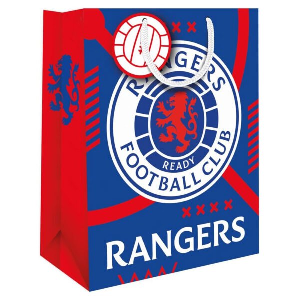 Official Rangers FC Medium Colour Gift Bag