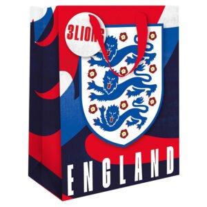 TM-07843-England-FA-Medium-Colour-Gift-Bag Official England Medium Colour Gift Bag