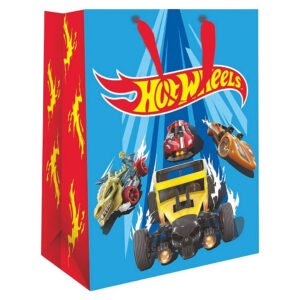 TM-07845-Hot-Wheels-Medium-Gift-Bag Official Hot Wheels Medium Gift Bag