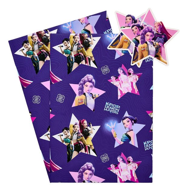 Official K-POP Demon Hunters Gift Wrap