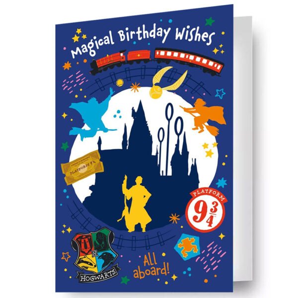 TM-07852-Harry-Potter-3D-Lenticular-Birthday-Card Official Harry Potter 3D Lenticular Birthday Card