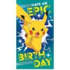 TM-07856-Pokemon-Birthday-Card-With-Stickers-1 Official Pokemon Birthday Card With Stickers