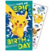 TM-07856-Pokemon-Birthday-Card-With-Stickers Official Pokemon Birthday Card With Stickers
