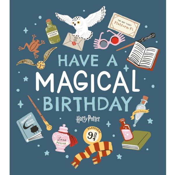TM-07862-Harry-Potter-Magical-Birthday-Card Official Harry Potter Magical Birthday Card