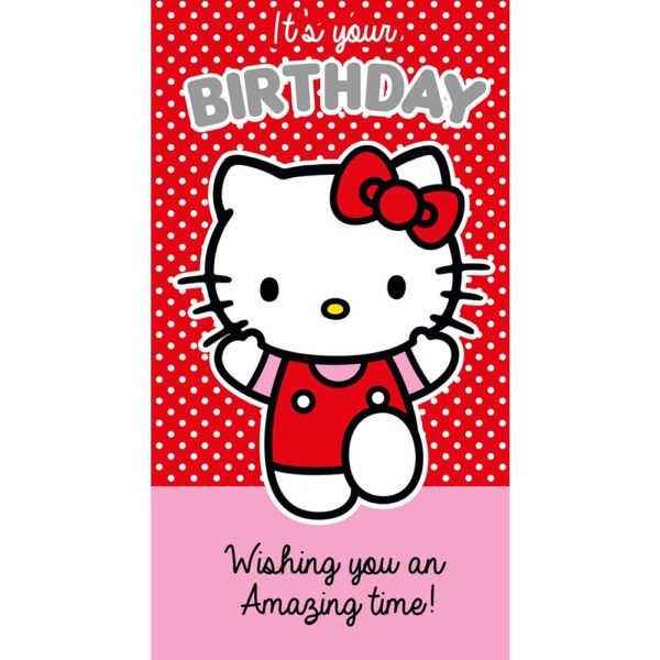 Official Hello Kitty Birthday Card