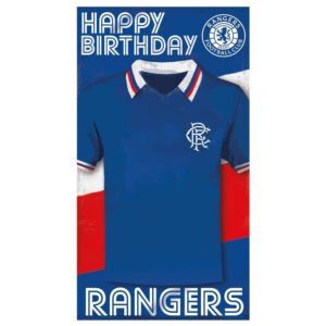 TM-07875-Rangers-FC-Shirt-Birthday-Card Official Rangers FC Shirt Birthday Card