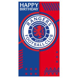 TM-07876-Rangers-FC-Crest-Birthday-Card Official Rangers FC Crest Birthday Card