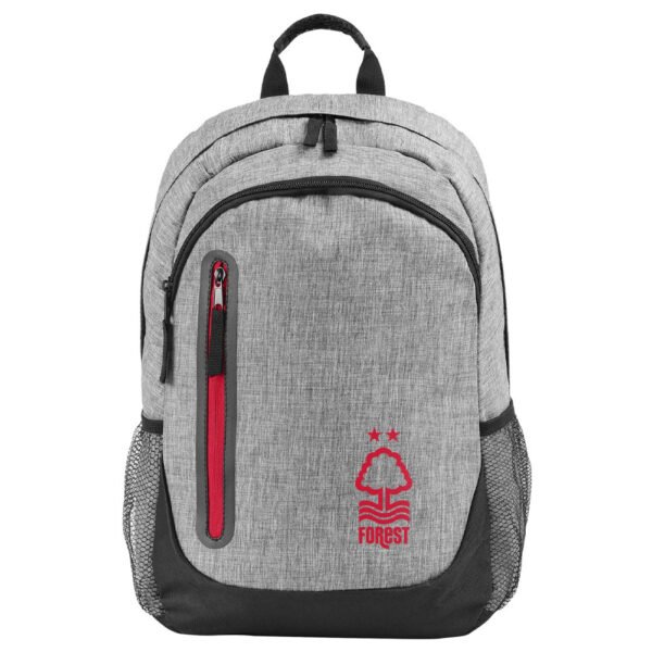 Official Nottingham Forest FC Heather Grey Backpack