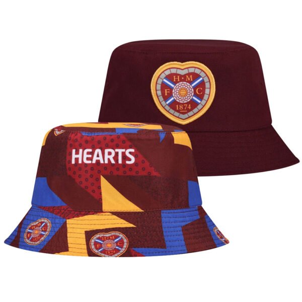 TM-07919-Hearts-FC-Geo-Bucket-Hat Official Hearts FC Geo Bucket Hat
